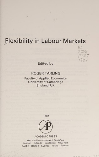 Flexibility in Labor Markets