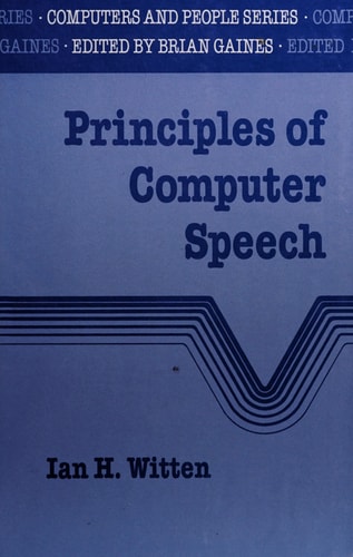Principles of Computer Speech