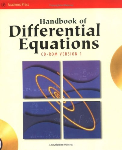 Handbook of Differential Equations (CD-ROM Version 1 only)