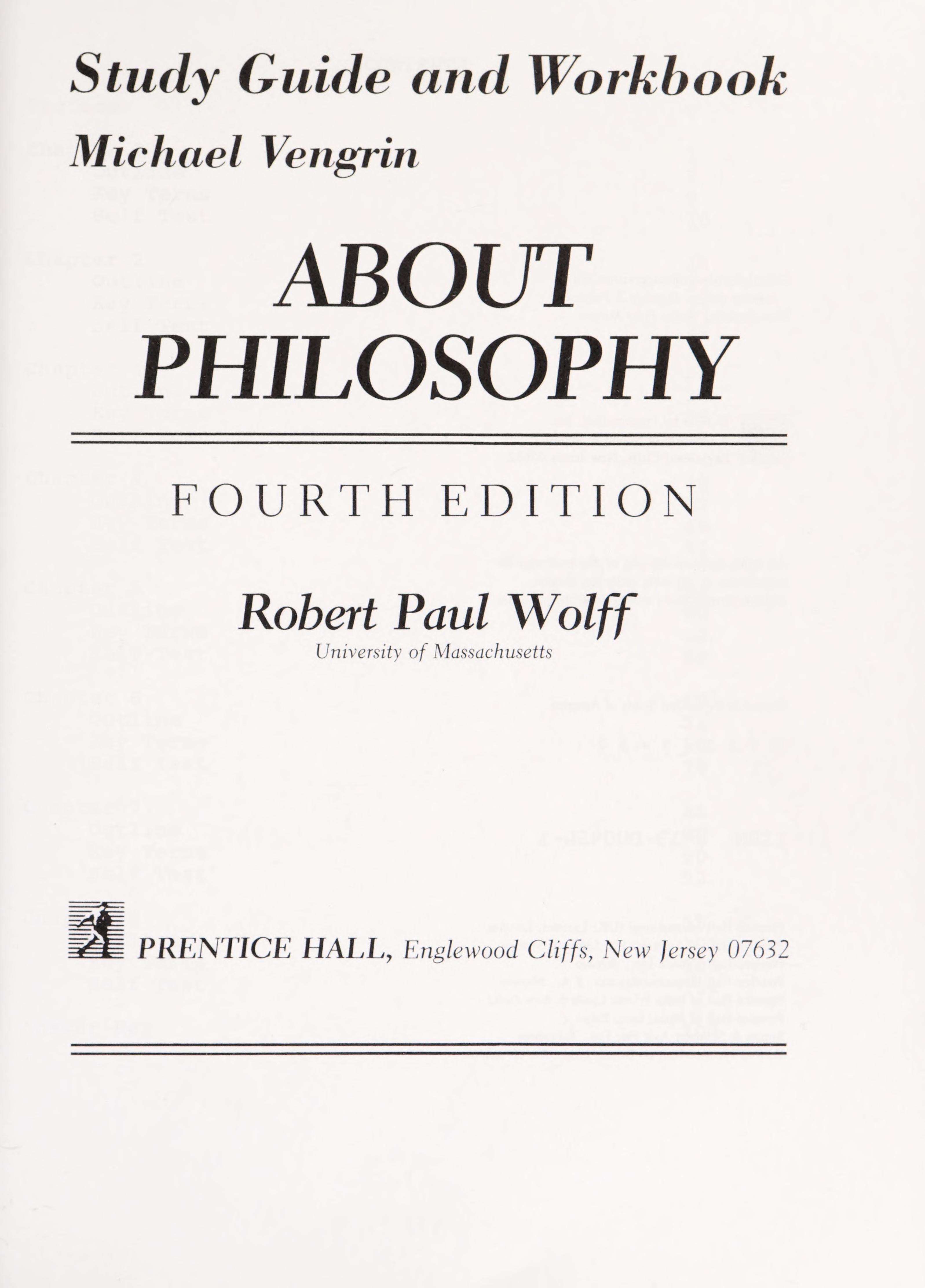 About Philosophy Study Guide