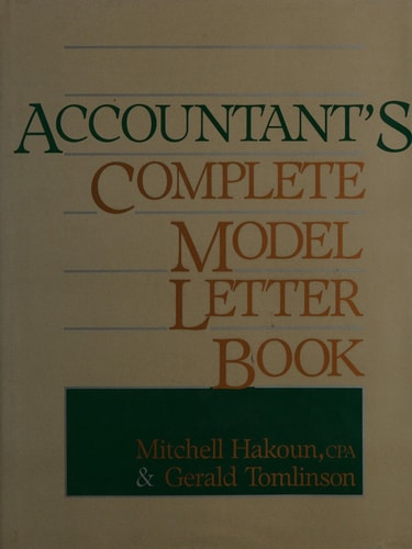 Accountant's Complete Model Letter Book