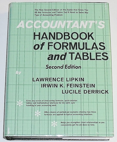 Accountant's Handbook of Formulas and Tables