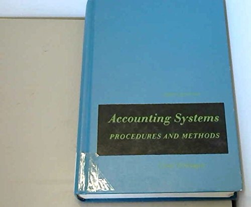 Accounting Systems: Procedures and Methods