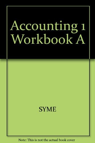 Accounting 1 Workbook A