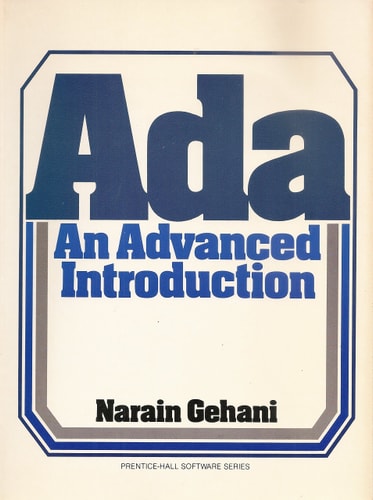 Ada: An Advanced Introduction