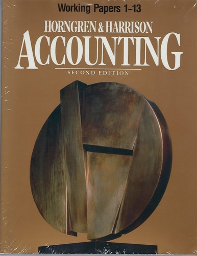 Accounting: Chapters 1-13