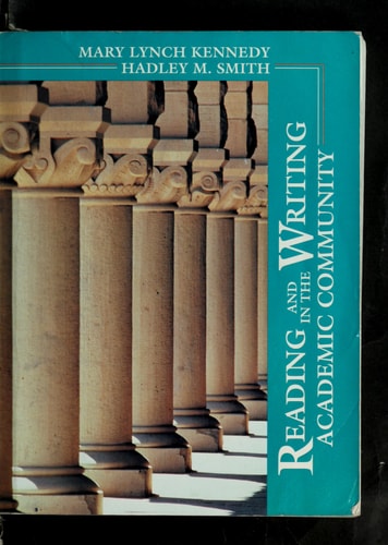Reading and Writing in the Academic Community