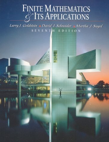 Finite Mathematics & Its Applications
