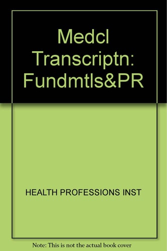 Medical Transcription and Tapes Pkg