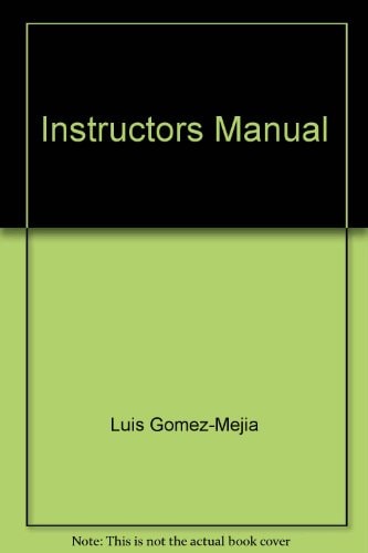 Instructors Manual