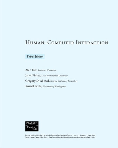 Human-Computer Interaction