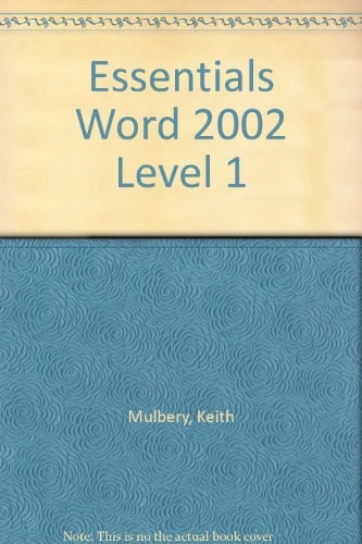 Word 2002 Level 1