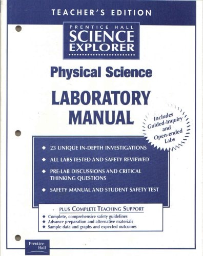 Prentice Hall Science Explorer Physical Science Laboratory Manual, Teacher's Edition
