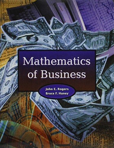 Mathematics of Business