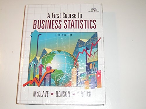 First Course Busn STATS & Stdnt Sols Mnl Pk