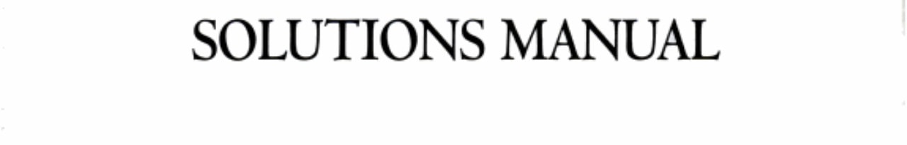 Students Solutions Manual