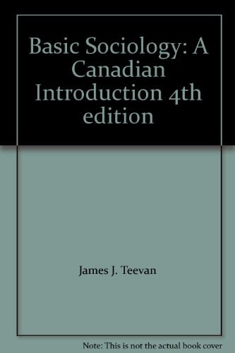 Basic Sociology A Canadian Introduction