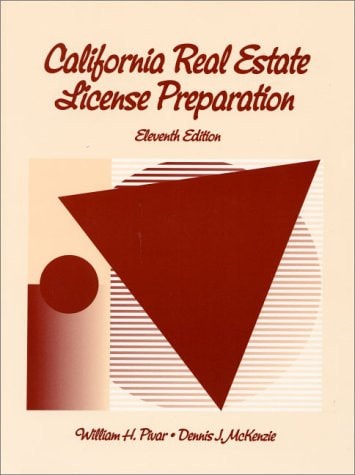 California Real Estate License Preparation