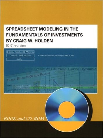 Spreadsheet Modeling in the Fundamentals of Investments Book and CD-ROM