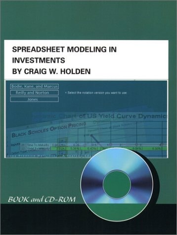 Spreadsheet Modeling in Investments