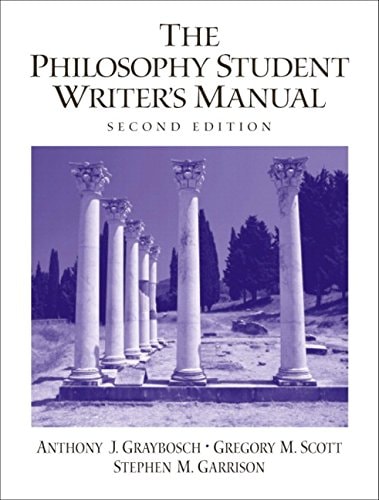 The Philosophy Student Writer's Manual