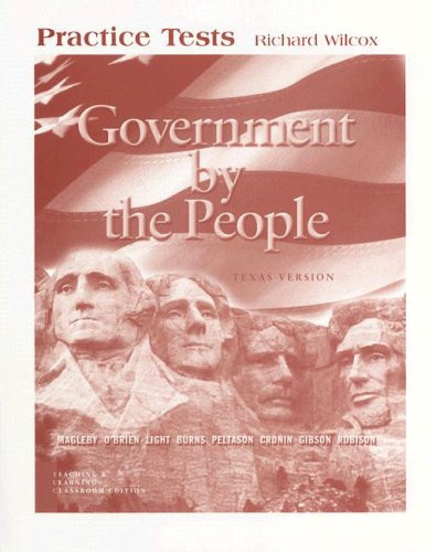 Government by the People, Texas Version Practice Tests