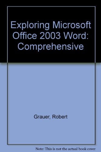 Microsoft Office Word 2003 Comprehensive