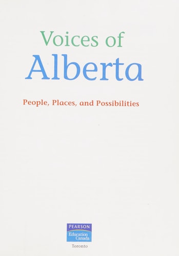 Voices of Alberta People, Places, and Possibilities