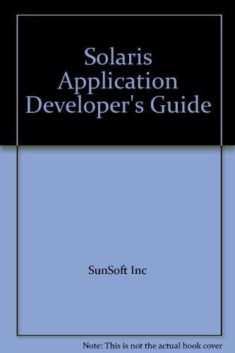 Solaris Application Developer's Guide