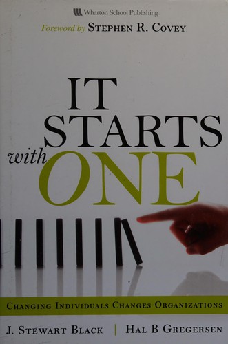 It starts with one: changing individuals changes organizations
