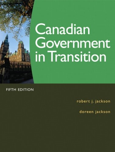 Canadian Government in Transition