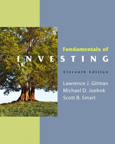 Fundamentals of Investing + Myfinance Student Access Code Card