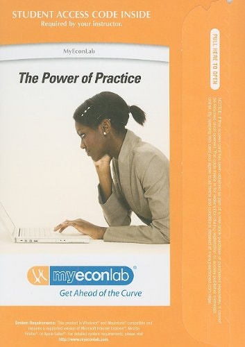 Macroeconomics: Myeconlab + Pearson Etext Student Access Code Card