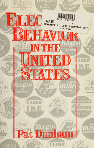 Electoral Behavior in the United States