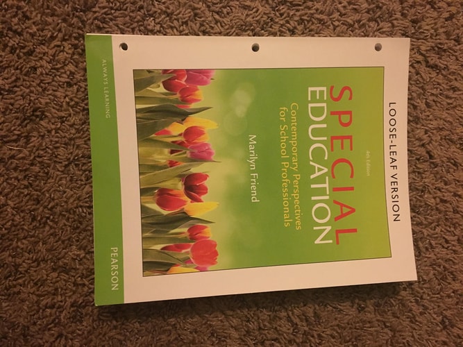 Special Education Contemporary Perspectives for School Professionals