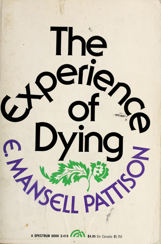 The experience of dying (A Spectrum book)