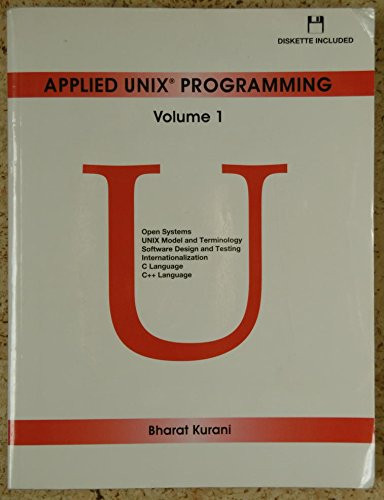 Applied Unix Programming/Book and Disk