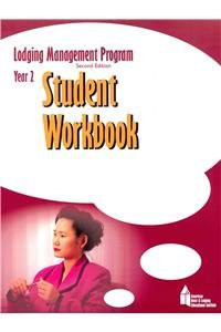 Lodging Management Program (LMP) Year 2 Student Workbook, Checklist, and Scantron