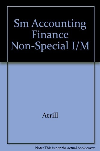 Sm Accounting Finance Non-Special I/M