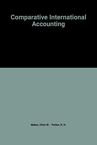 Comparative International Accounting
