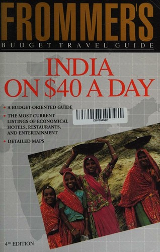 Frommer's Budget Travel Guide: India on $40 a Day (Frommer's Budget Travel Guide)