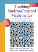 Teaching Student-Centered Mathematics Developmentally Appropriate Instruction for Grades Pre-K (Volume I)