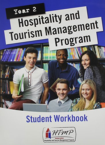 Student Workbook with Scantron for Hospitality and Tourism Management Program (HTMP) Year 2