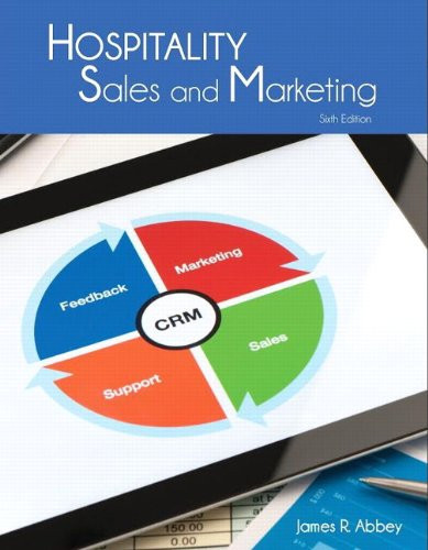 Hospitality Sales and Marketing