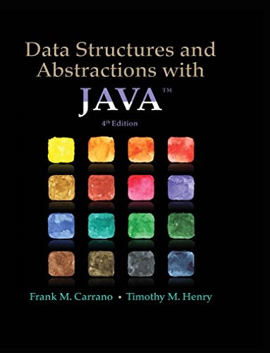 Data Structures and Abstractions with Java (2-Downloads)