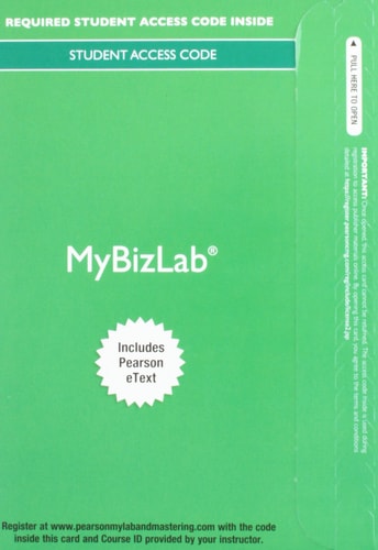 MyLab Intro to Business with Pearson eText -- Access Card -- for Better Business