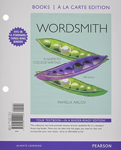 Wordsmith A Guide to College Writing