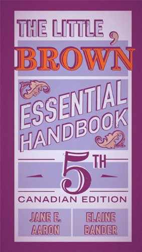 The Little, Brown Essential Handbook, Fifth Canadian Edition Plus MyWritingLab with Pearson eText -- Access Card Package (5th Edition)
