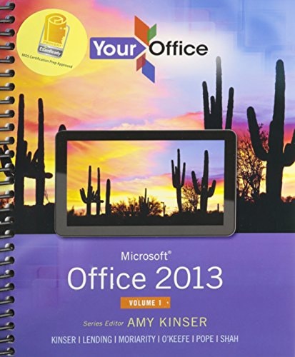 Your Office: Microsoft Office 2013, Vol. 1, Office 365 Home Premium Academic 180-Day Trial Spring 2015,  MyITLab with eText and Access Card