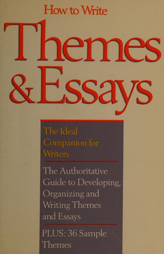 How to Write Themes Essays Maccall